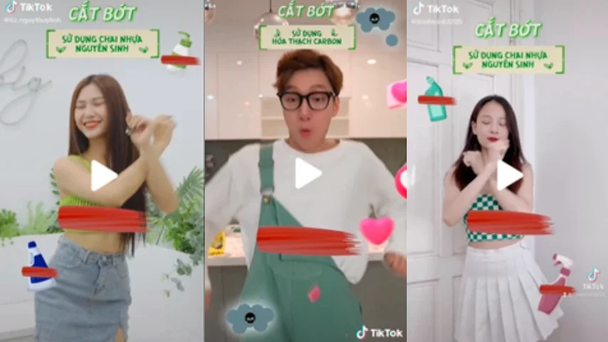 Thử thách hashtag Dance Challenge được cộng đồng TikTok hưởng ứng nhiệt tình với các điệu nhảy sáng tạo.