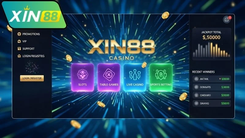 Tổng quan về giao diện Xin88